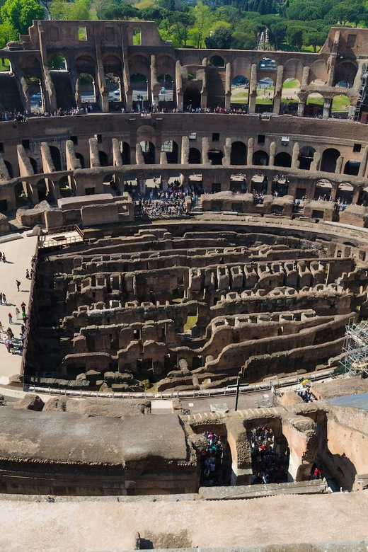Rome: Colosseum Underground and Arena Floor Tour - The arena floor walk: gladiator level, not spectator level