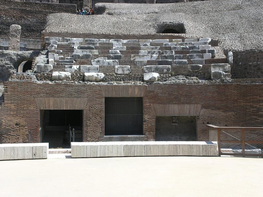 Rome: Colosseum with Access to Arena Floor and Ancient Rome - Inside the Colosseum: arena floor, below-the-stands views, and timing reality