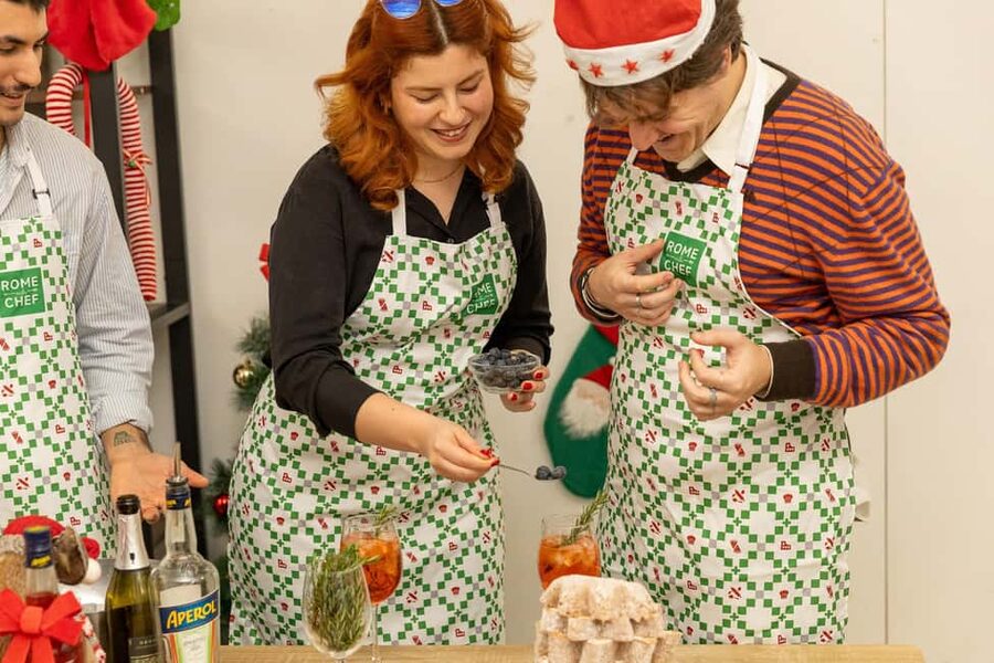 Rome Cooking Class: Make Pasta and 3 Spritz Cocktails - Spritz in One Hand, Fresh Pasta in the Other