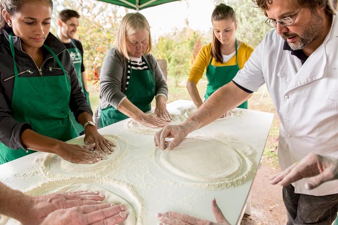 Rome Cooking Class: Make Pizza and Pasta with Wine & Dessert - Getting There From Laurentina: The Part You Should Not Guess