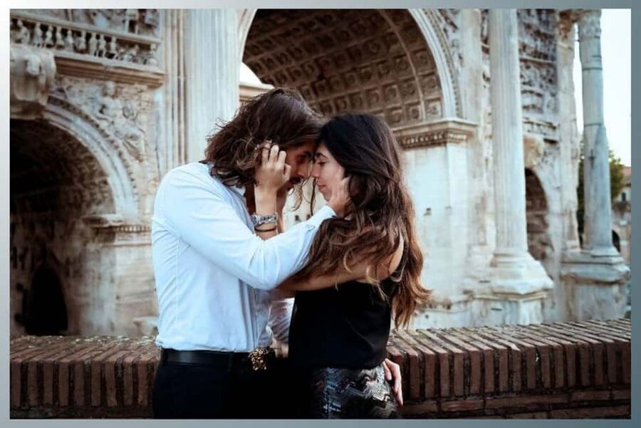Rome: Couple Photoshoot – Iconic & Romantic - Castel Sant’Angelo and Sant’Angelo Bridge: Elegance with Water-View Vibes