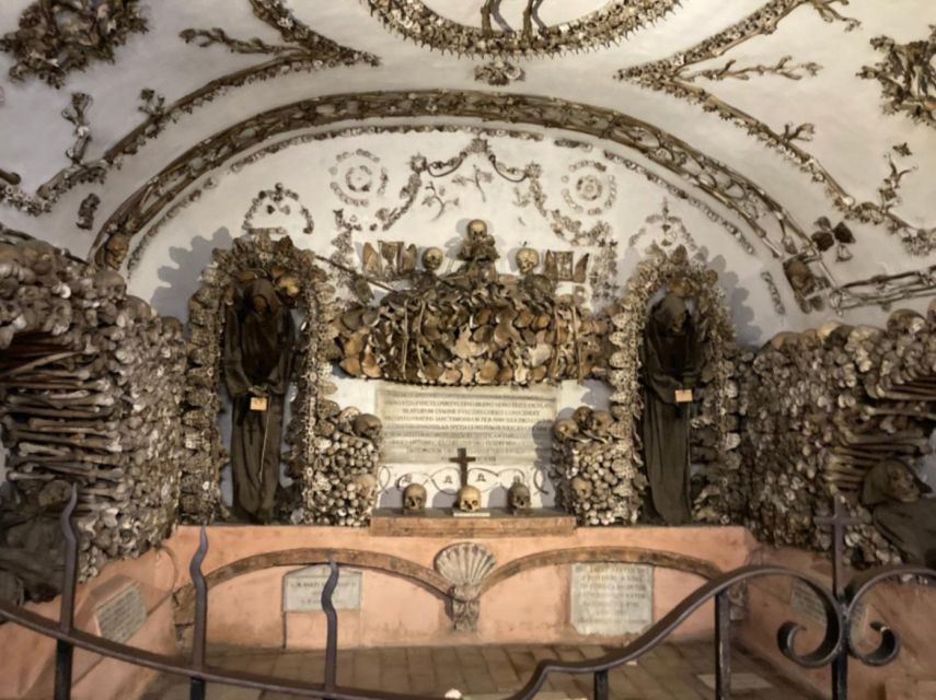Rome: Crypts & Catacombs After Hours Tour with Bone Chapel - Capuchin Crypt: The Bone Chapels Beneath Santa Maria della Concezione