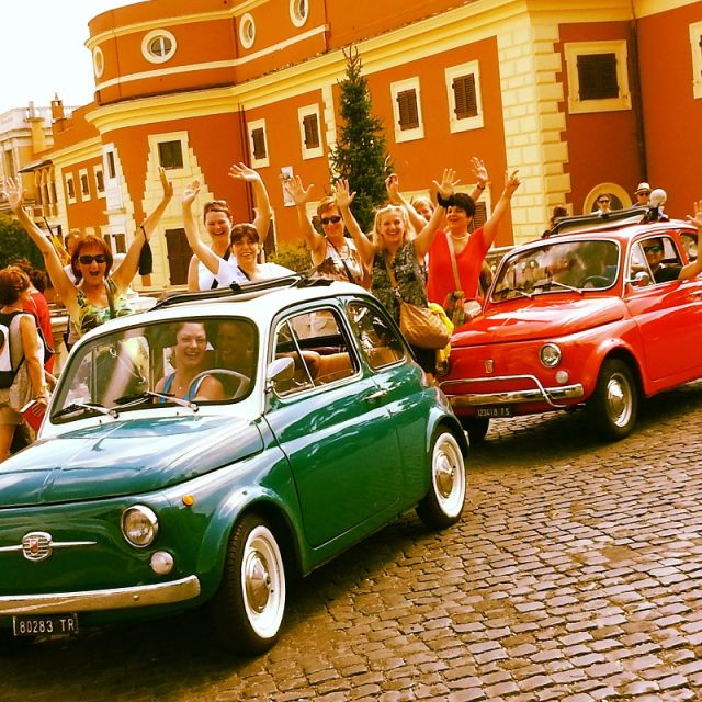 Rome Driving Tour By Vintage Fiat 500 - What to Bring and the Limits That Affect Your Comfort