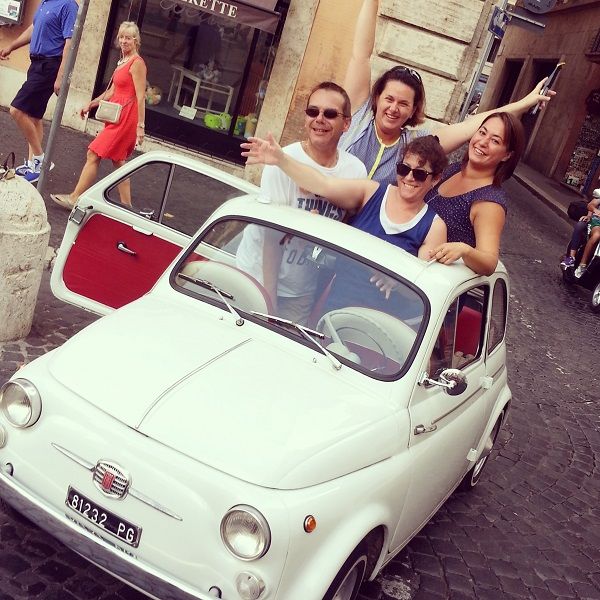 Rome Driving Tour By Vintage Fiat 500 - How the Tour Works: Convoy Driving, Manual Cars, and Slow-Speed Sightseeing