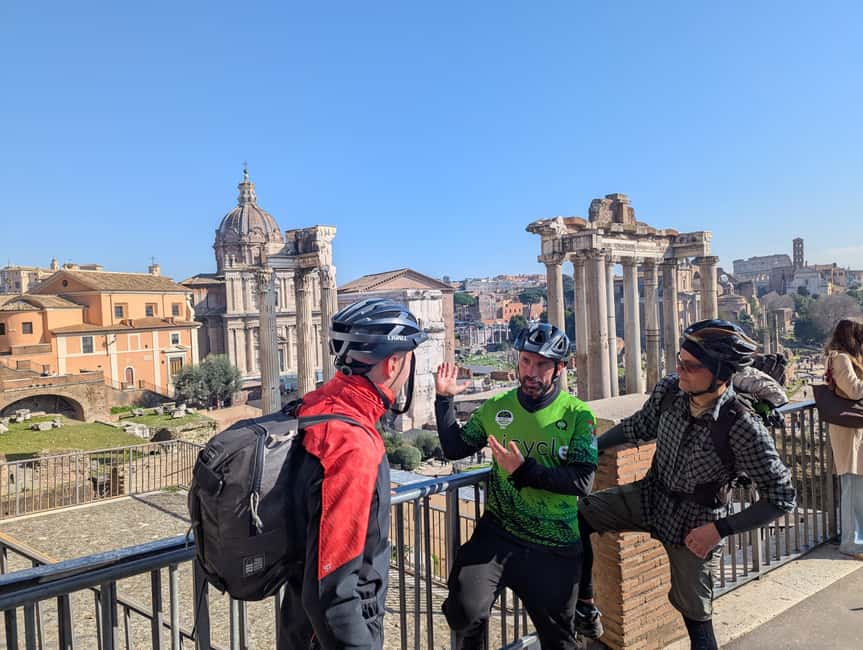 Rome E-Bike Highlights Tour & Tasting in Secret Cave - The Cave Tasting Menu: 4 Cheeses, 4 Cold Cuts, Wine, and Pizza Scrocchiarella