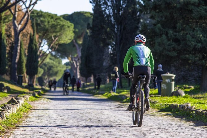 Rome E-Bike Small Group Tour of the Appian Way with Private Option - A mausoleum stop that turns the road into a story
