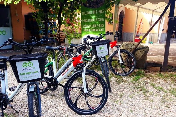 Rome E-Bike Small Group Tour of the Appian Way with Private Option - E-bikes on older stones: how to set yourself up for comfort