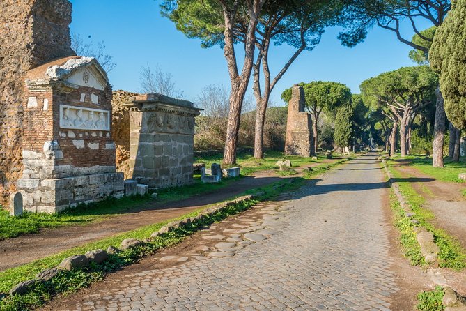 Rome E-Bike Small Group Tour of the Appian Way with Private Option - The ride by the Thermal Baths of Caracalla