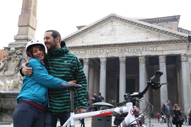 Rome E-Bike Tour – Premium Small Group with Local Guide - Colosseum area: the world-famous amphitheatre from the outside