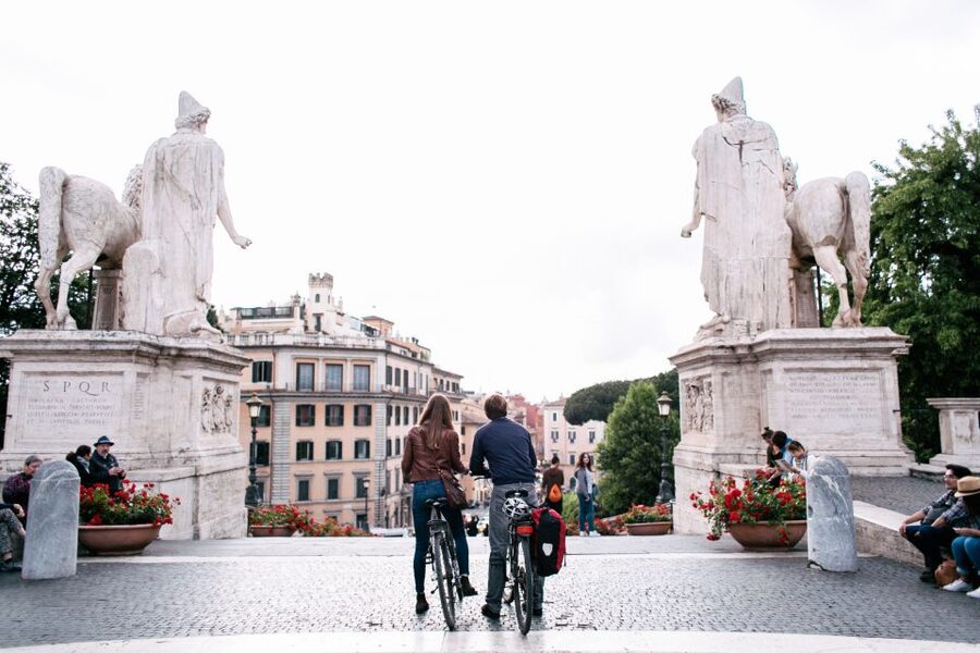 Rome E-Bike Tour – Small Group, Safe Route & Local Guide - The Pantheon Ride-By: When the Route Brings You Close
