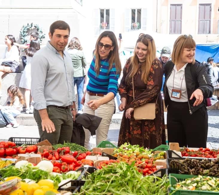 Rome: Eat Like a Roman Ghetto & Campo de' Fiori Food Tour - Landmark Connections: Julius Caesar, Teatro Marcello, and Largo di Torre Argentina