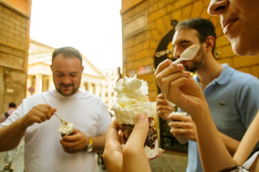 Rome: Espresso, Gelato and Tiramisù Tasting Tour - Tiramisu at a famous pastry shop: Two Sizes as a tasting capstone