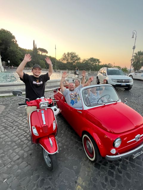 Rome: Evening Fiat 500 and Vespa Prosecco Tour - Price and Value: Is $146.14 for Two Hours a Good Deal?