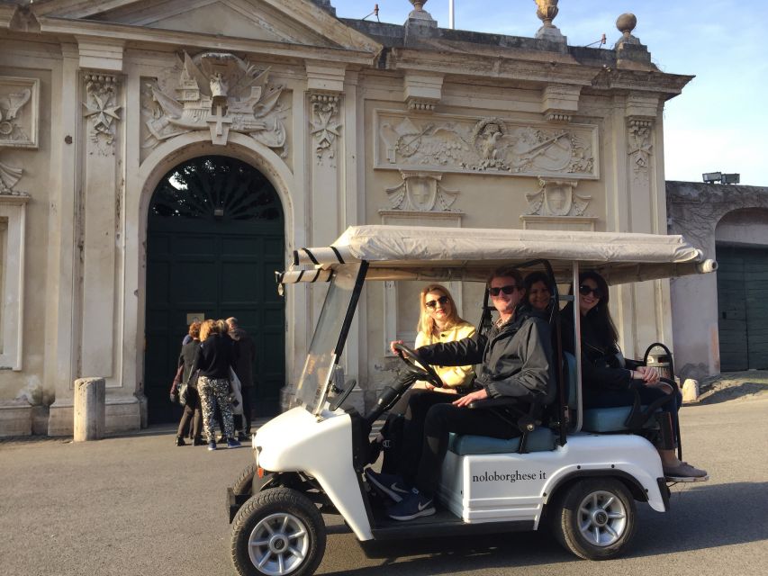 Rome: Evening Golf Cart Tour with Aperitivo - Colosseum, Pantheon, Trevi: the “see it at night” payoff
