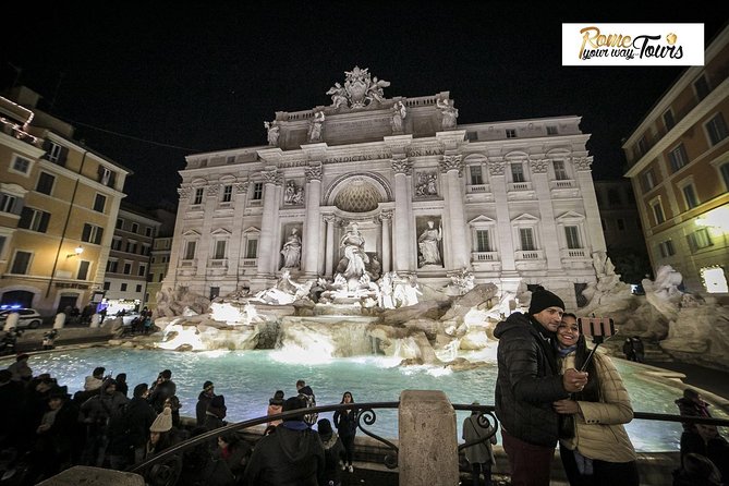 Rome Evening Panoramic Walking Tour Including Trevi Fountain and Spanish Steps - Piazza di Spagna and the Spanish Steps: postcard glamour, but manage expectations