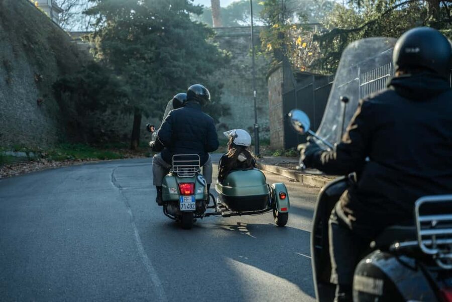 Rome: Evening Vespa Sidecar City Tour - Vespa sidecar reality check: comfort, limits, and what to wear