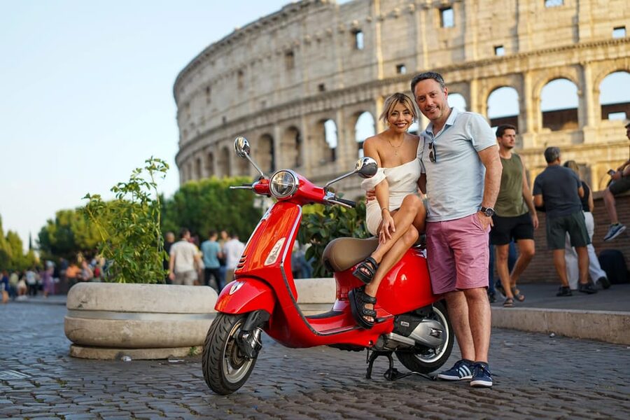 Rome: Explore the City by Vespa with an Optional Photoshoot - Orange Garden viewpoint stop: a pause with breathing room