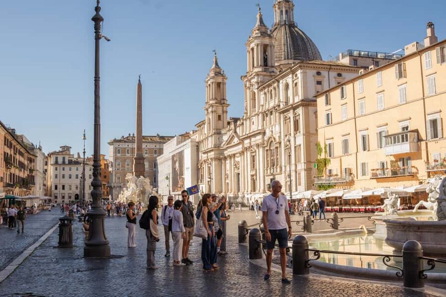 Rome: Explore the City in Comfort on a Guided Golf Cart Tour - Spanish Steps and Piazza Navona: Squares Without the Sprint