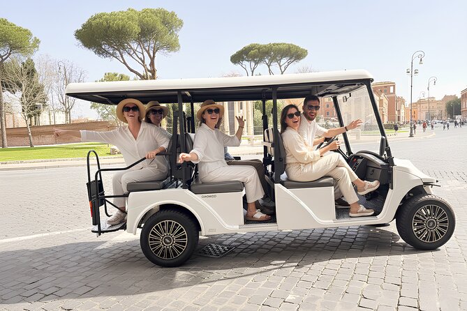 Rome: Explore Top Attractions by Exclusive Golf Cart Tour - Key things to know before you ride