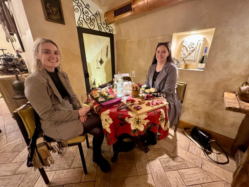 Rome Food Tasting with Wine Paring in Trastevere Experience - The Wine Side: Prosecco First, Then Whites and Reds With a Point