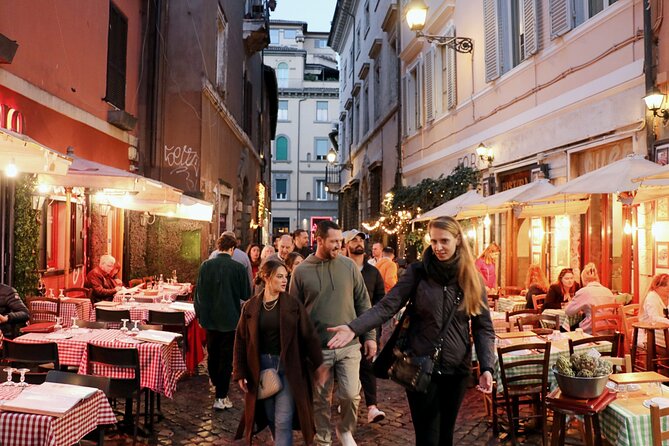 Rome Food Tour: Hidden Gems of Trastevere with Dinner & Wine - Street food baccalà tasting: why this dish belongs in Trastevere