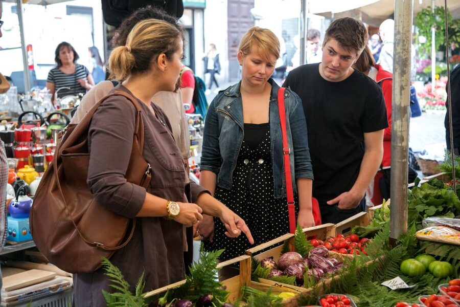 Rome: Food & Wine Tour of Campo de Fiori, Ghetto, Trastevere - Timing and walking reality: 2 to 3.5 hours, no lingering required