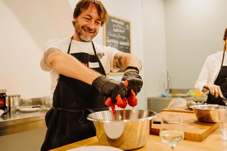 Rome: Fresh Pasta-Making Class with Wine and Gelato - The meal: unlimited wine, real group table energy, and what to expect while you eat