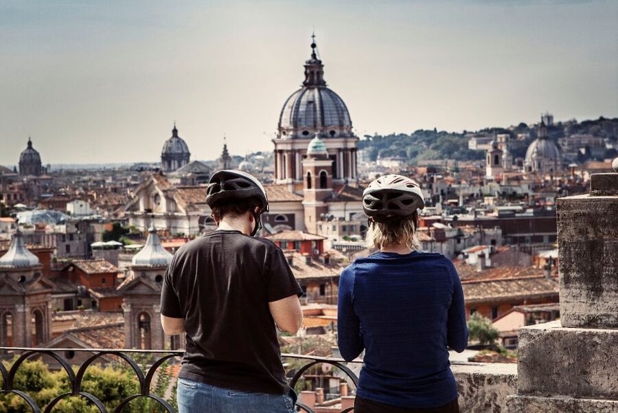 Rome: Full-Day Guided Tour by E-Bike with Lunch Included - Villa Borghese and the city’s higher ground