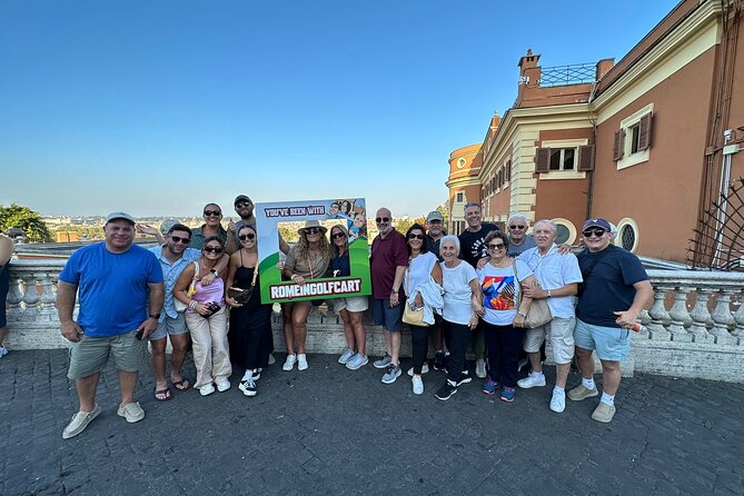 Rome Full Day Private Golf Cart Tour with Hotel Pickup 6 hours - Chiesa di Sant’Ignazio di Loyola: The One Admission Included Stop