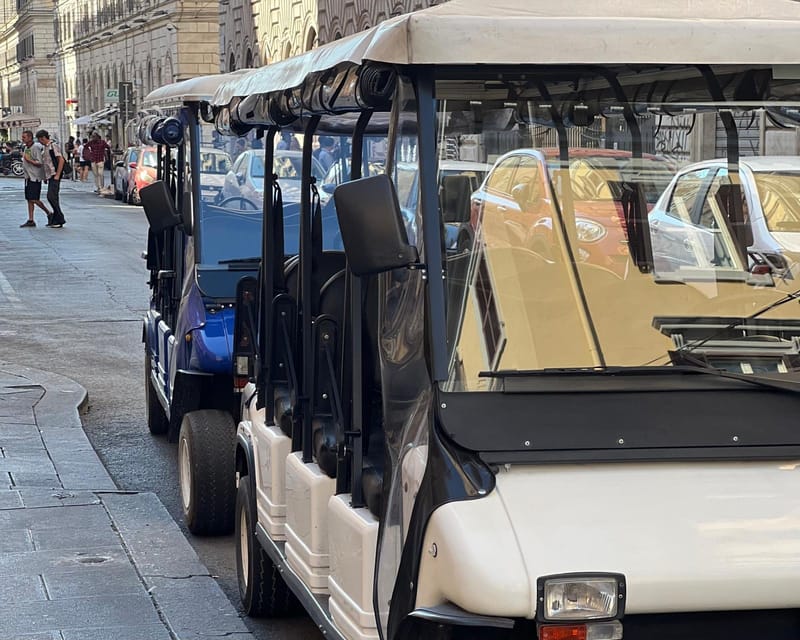 Rome: Golf Cart Big group Tour - Molino Bakery meet-up and the first cruise minutes