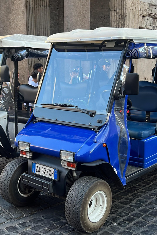 Rome: Golf Cart Big group Tour - Colosseum photo stop: seeing the giant without the full-day commitment