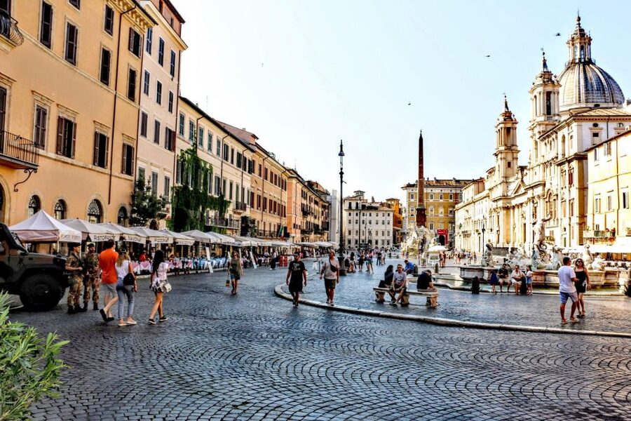 Rome: Golf Cart City Tour with Hotel Pickup & Gelato - Colosseum views and Roman Forum stories from the cart