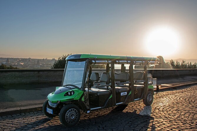 Rome Golf Cart Tour at Sunset - with Spritz! - Key things to know before you go