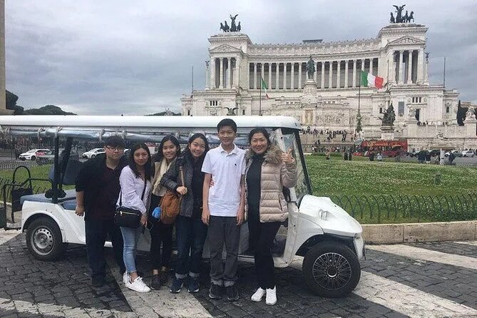 Rome Golf Cart Tour: Highlights of the Eternal City - Trevi Fountain (free, 10 minutes): the classic stop, without the classic time sink