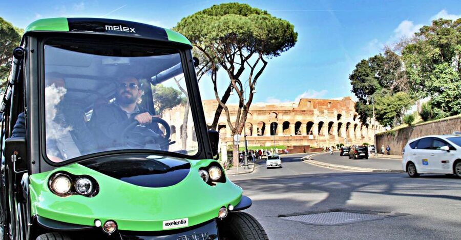 Rome: Golf Cart Tour with Artisanal Gelato Tasting - Starting Outside the Colosseum: The Fast Route to a Big Wow