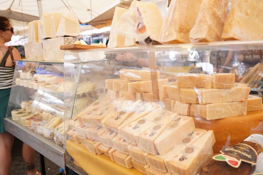 Rome: Guided City Food Tour by Vespa and Tastings - Campo de’ Fiori Market: Street-Life Rome in Real Time