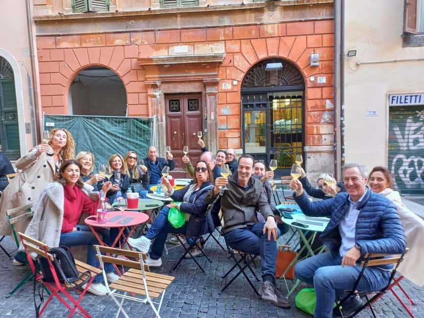 Rome: Guided Food Tasting Tour in Trastevere - Piazza Navona to Trastevere: how this tour hits the right Rome tempo