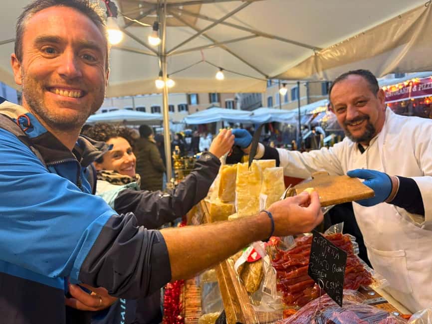 Rome: Guided Food Tasting Tour in Trastevere - Stop-by-stop: what to expect at each major moment