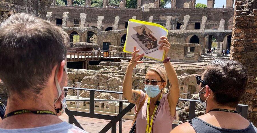 Rome: Guided Group Colosseum & Ancient City Tour - Entering the Colosseum: priority access plus views most people miss