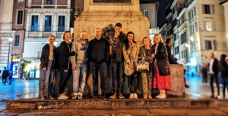 Rome: Guided Haunted Rome Ghost Tour with Dowsing Rods - Campo de’ Fiori Finale: Where the Stories Land