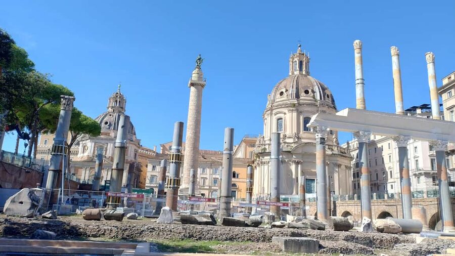 Rome: Guided outdoor tour from the Colosseum to the Imperial Fora. - Roman Forum and Imperial Fora: Seeing the names in order