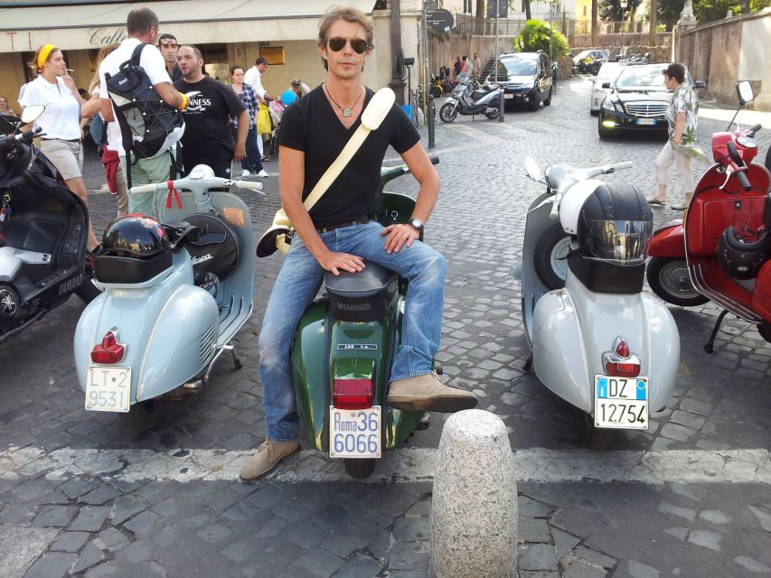 Rome: Half-Day Tour by Vespa with Driver - Riding a Vespa: the quickest way to feel like Rome