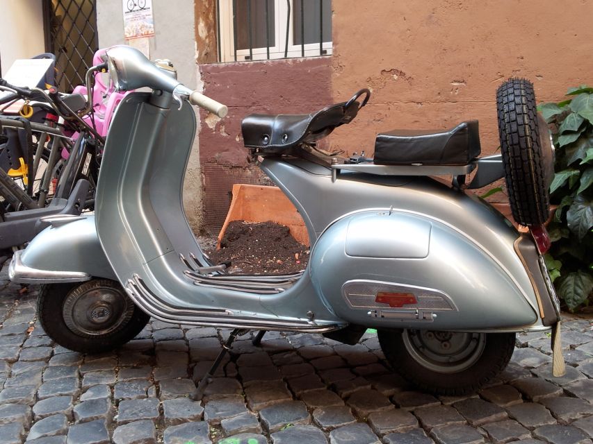 Rome: Half-Day Tour by Vespa with Driver - The ancient-road stretch: Circus Maximus to the Roman Forum vibes