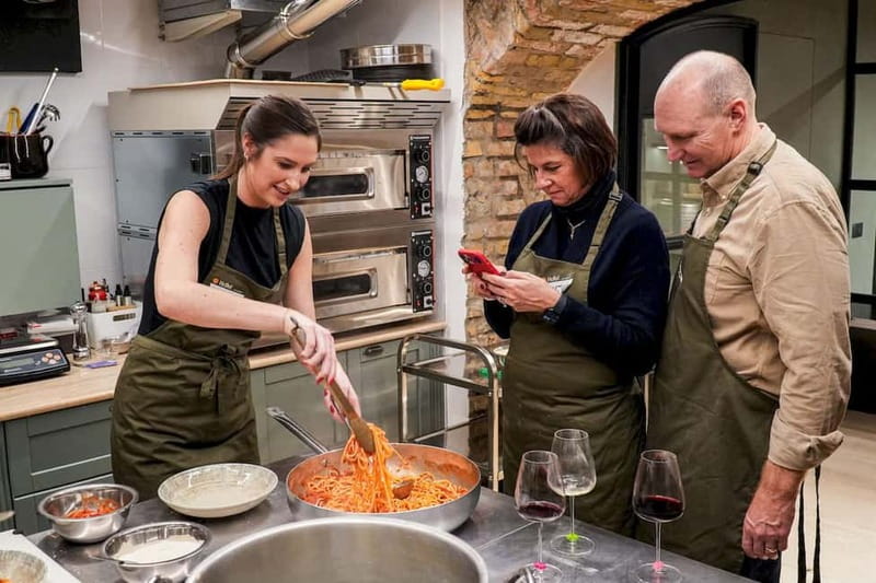 Rome: Hands-On Pasta & Tiramisu Class with Unlimited Wine - Allergy and Dietary Reality Check Before You Book