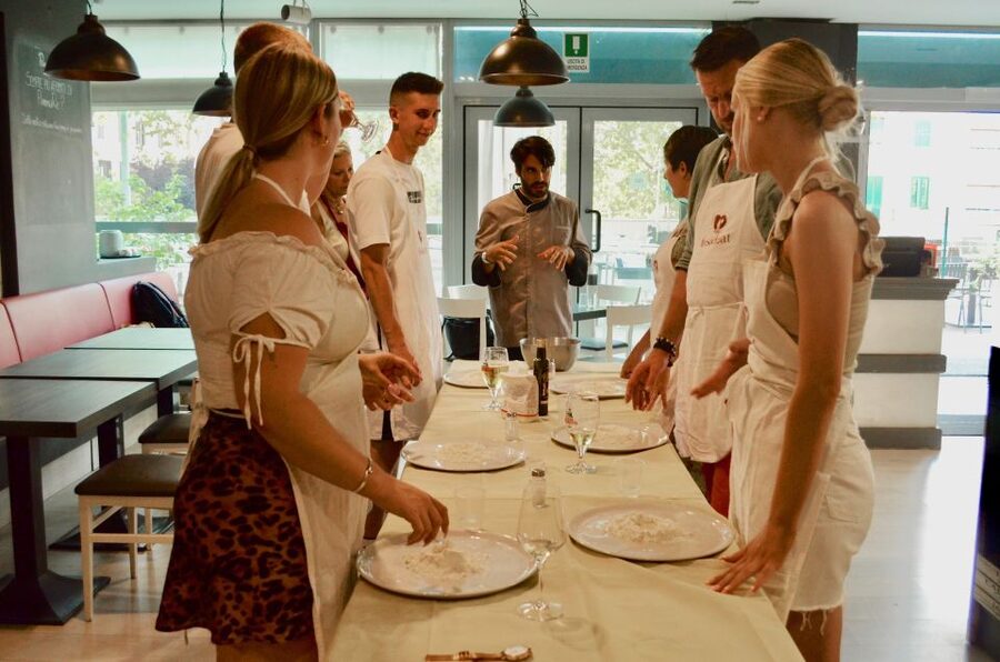 Rome: Hands-On Pizza Making Class near the Vatican with Wine - Welcome Drink and the Chef-Led Dough Basics