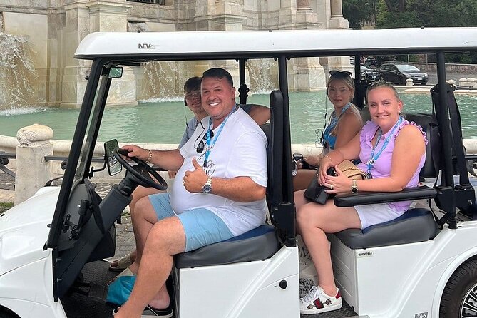 Rome Highlights City Tour by Golf Cart with Gelato - Meeting at Via Urbana 40: Easy Start, No Hotel Pickup