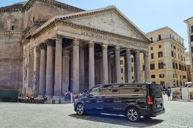 Rome Highlights Private Day Tour by Mercedes Minivan - The route starts at the Colosseum: 80 AD, in 30 minutes