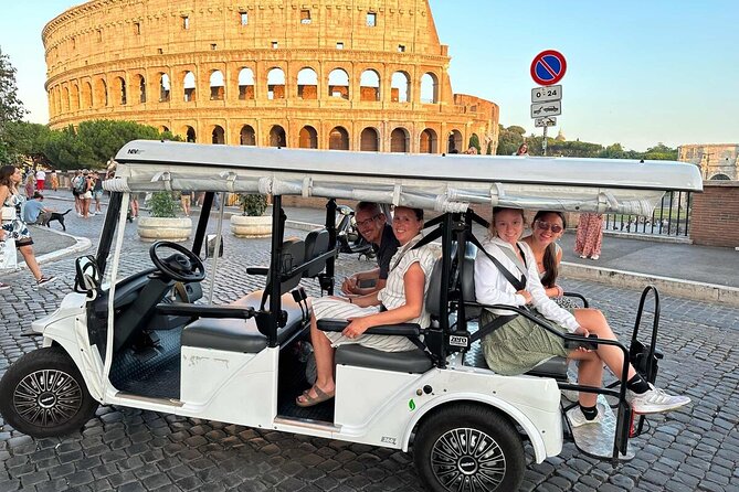Rome Highlights Private Tour by Golf Cart private tour - Quick hits before you go