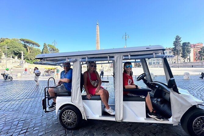 Rome Highlights Private Tour by Golf Cart private tour - Spanish Steps plus Piazza Navona: two iconic squares in one smooth flow