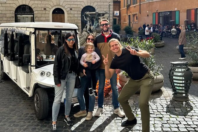 Rome Highlights Private Tour by Golf Cart private tour - Vittorio Emanuele Monument: a national symbol with a useful viewpoint